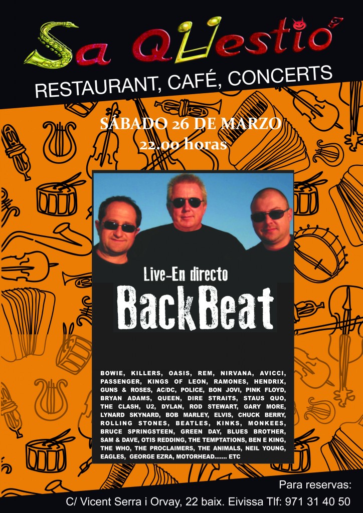 BACKBEAT EN SA QUESTIO