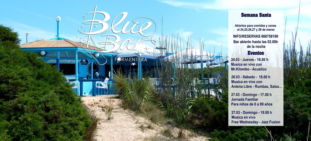 blue bar formentera