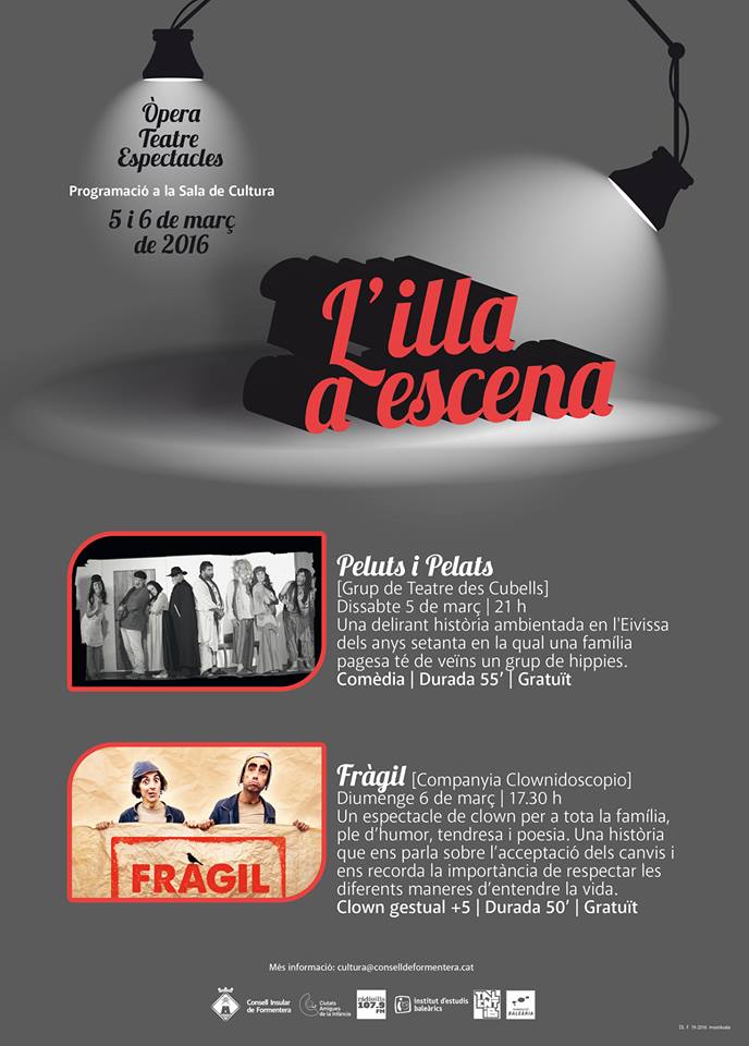 l´illa a escena formentera