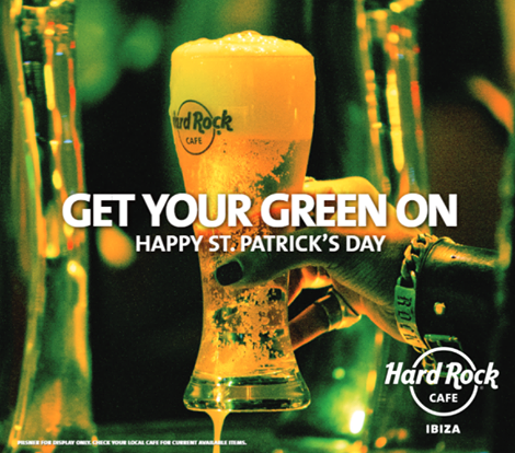 sant patricks hard rock cafe