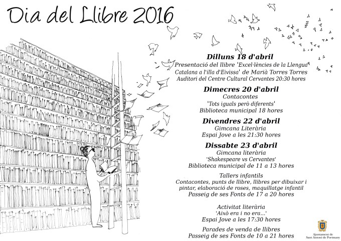 dia del llibre sant antoni 2016