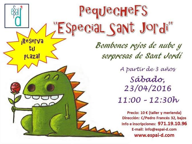 pequechefs sant jordi